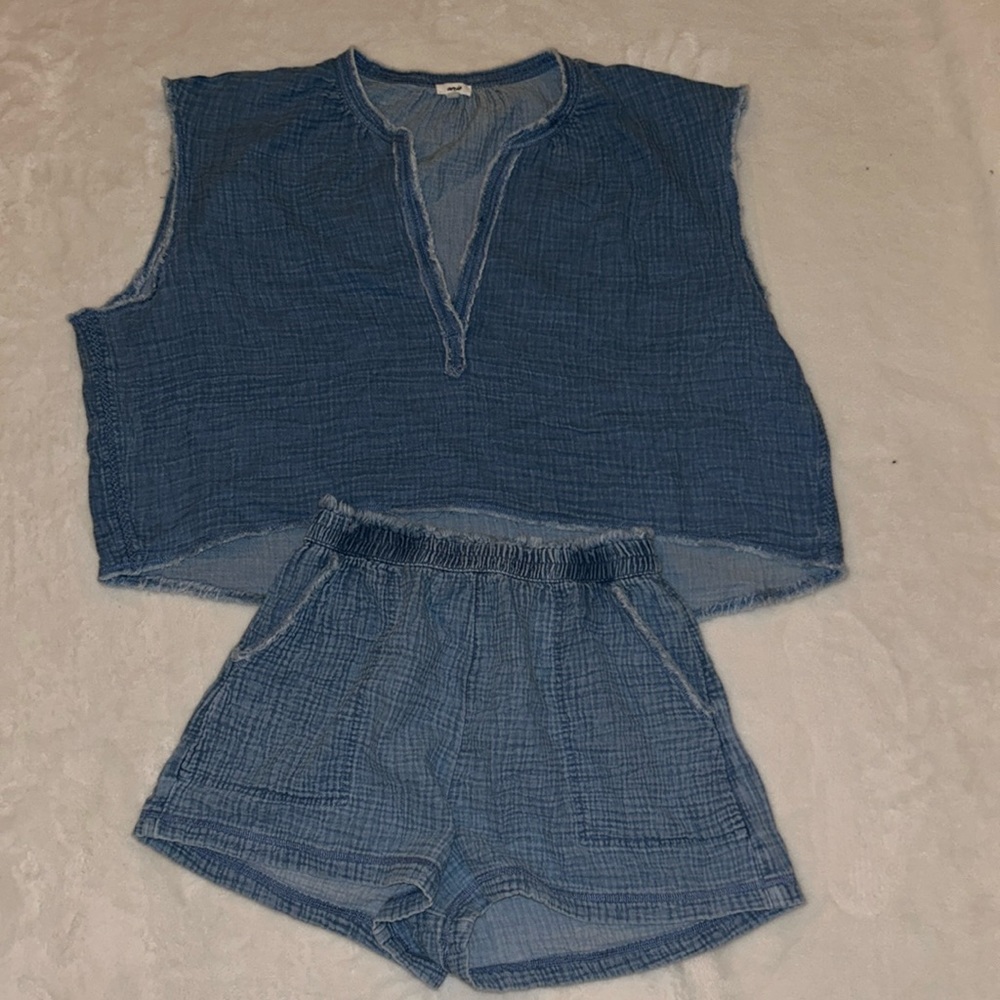 Linen set from Aerie